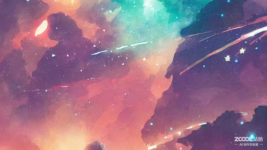 #AI创作实验室#外太空，星辰，星域（图ZMzE5MzE2NjQw） - AI作品 - 站酷设计师呼声原创素材 - 站酷ZCOOL