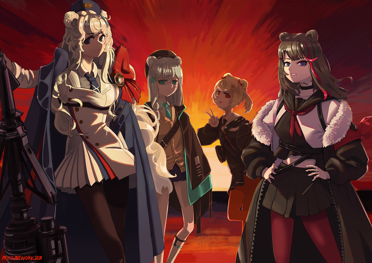 🐻🐻🐻🐻（图ZMjI4NTI0NTY4） - 商业插画 - 站酷设计师穆壹MUYI原创素材 - 站酷ZCOOL