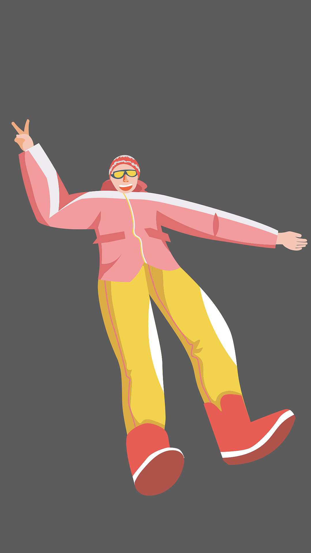 插画练习,人物动物植物