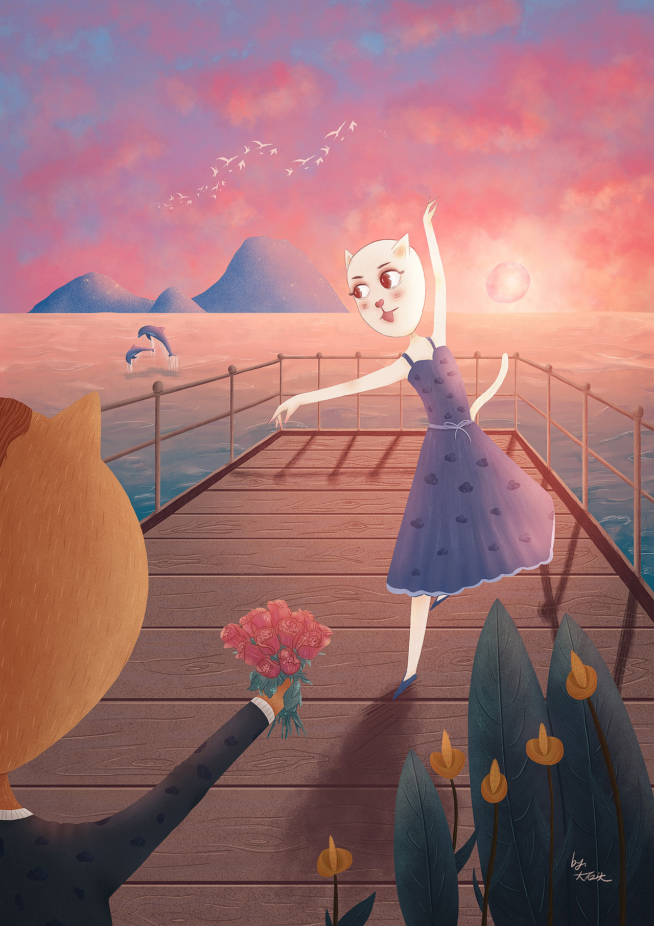 参加《做设计的面条》的插画比赛,虽没有得奖,但还是看到了自己的进步吧。