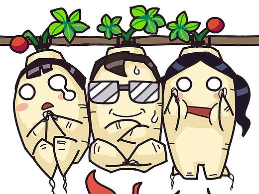 人参系列-微信公众号头像设计