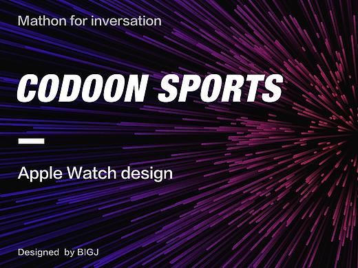 咕咚运动 For Apple Watch(个人主页-ZNzU2MzM2OA==) - APP界面 - 站酷设计师大香蕉痛车设计原创素材 - 站酷ZCOOL
