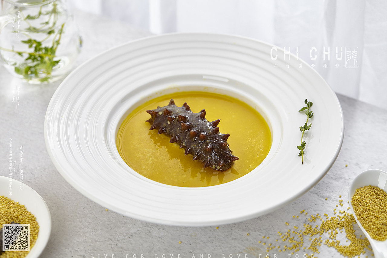 鱼翅,鲍鱼,海参,佛跳墙拍摄