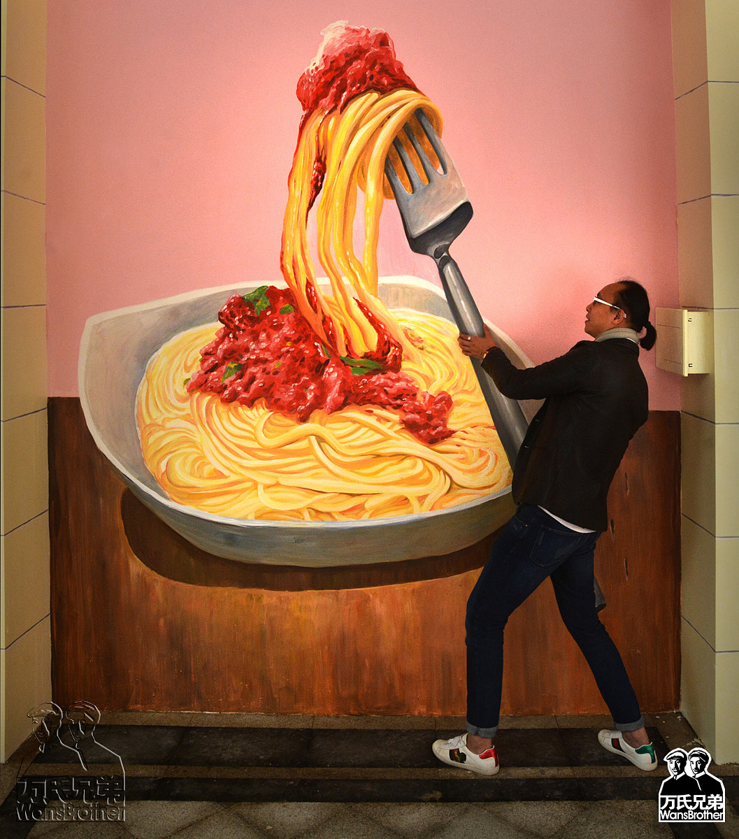 珠海最大的3d画、3d壁画—来魅力壁画村（万氏兄弟出品（图ZMTAxODY4Nzk2） - 新锐潮流插画 - 站酷设计师3d画3d壁画3d地画原创素材 - 站酷ZCOOL