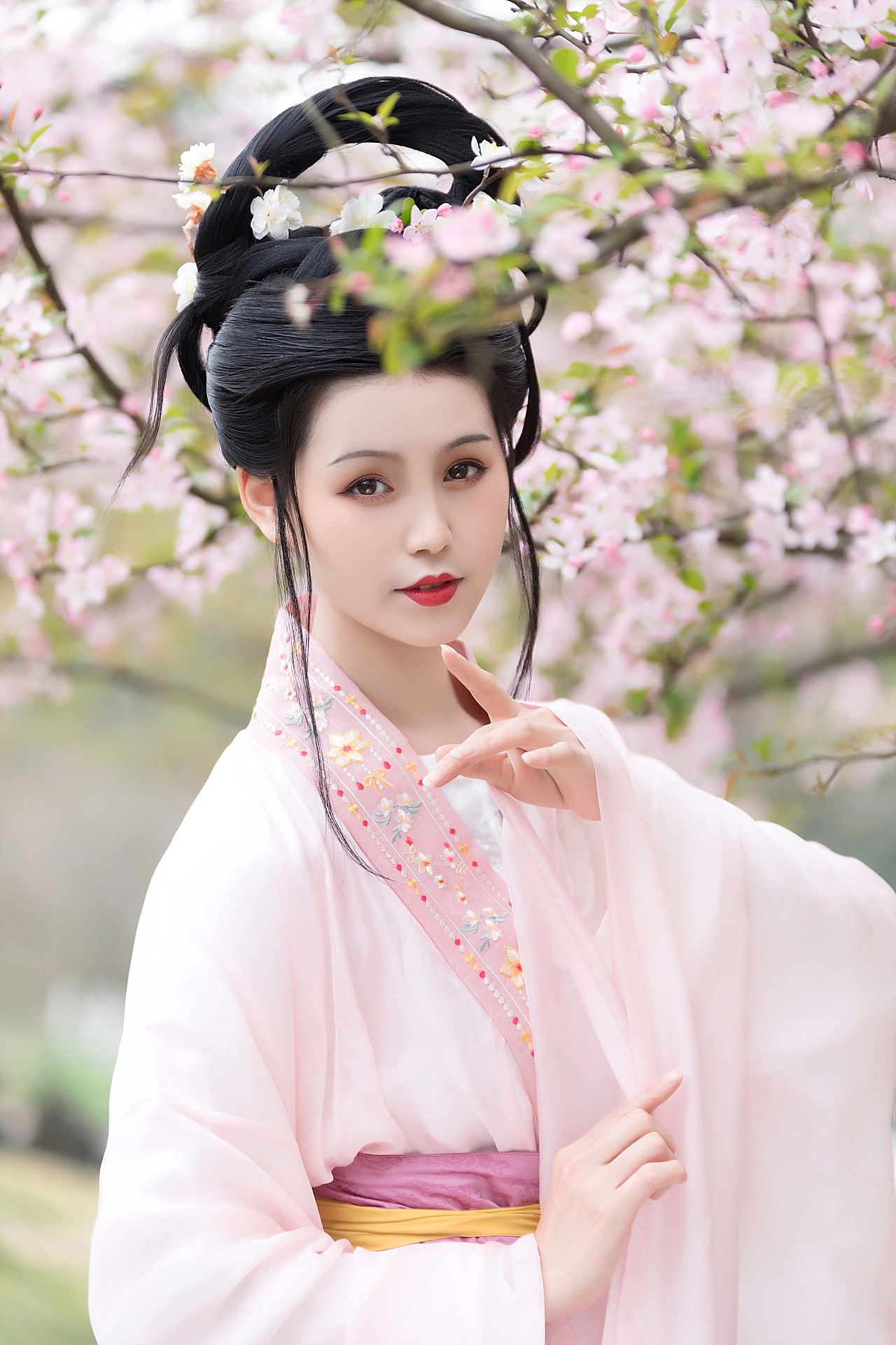 桃花坞 古风汉服系列作品|摄影|人像摄影|limo摄影工作室 - 原创作品