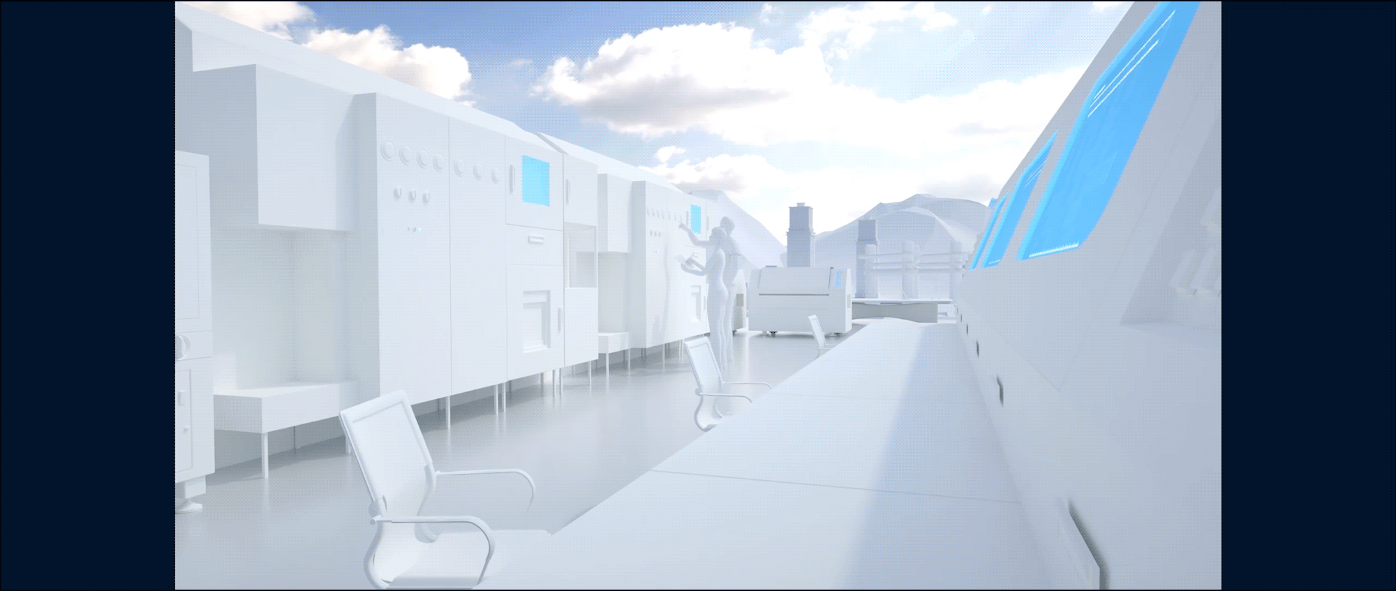 南孚集团3D可视化数字大屏设计