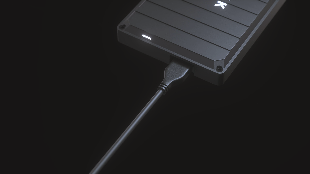 【C4D练习作品】WD_BLACK P10