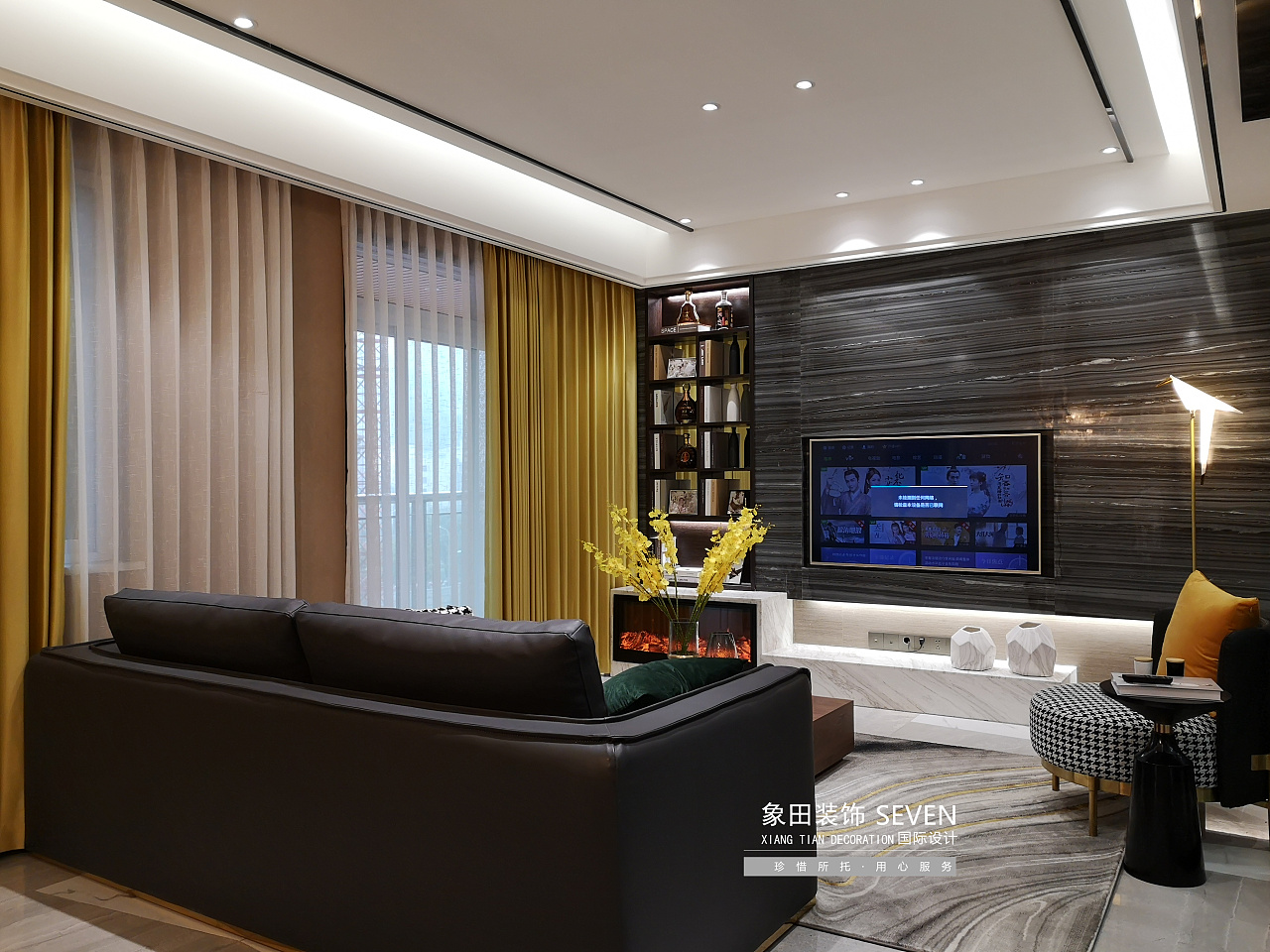 重庆奉节天佑样楼盘样板间装修设计效果图-象