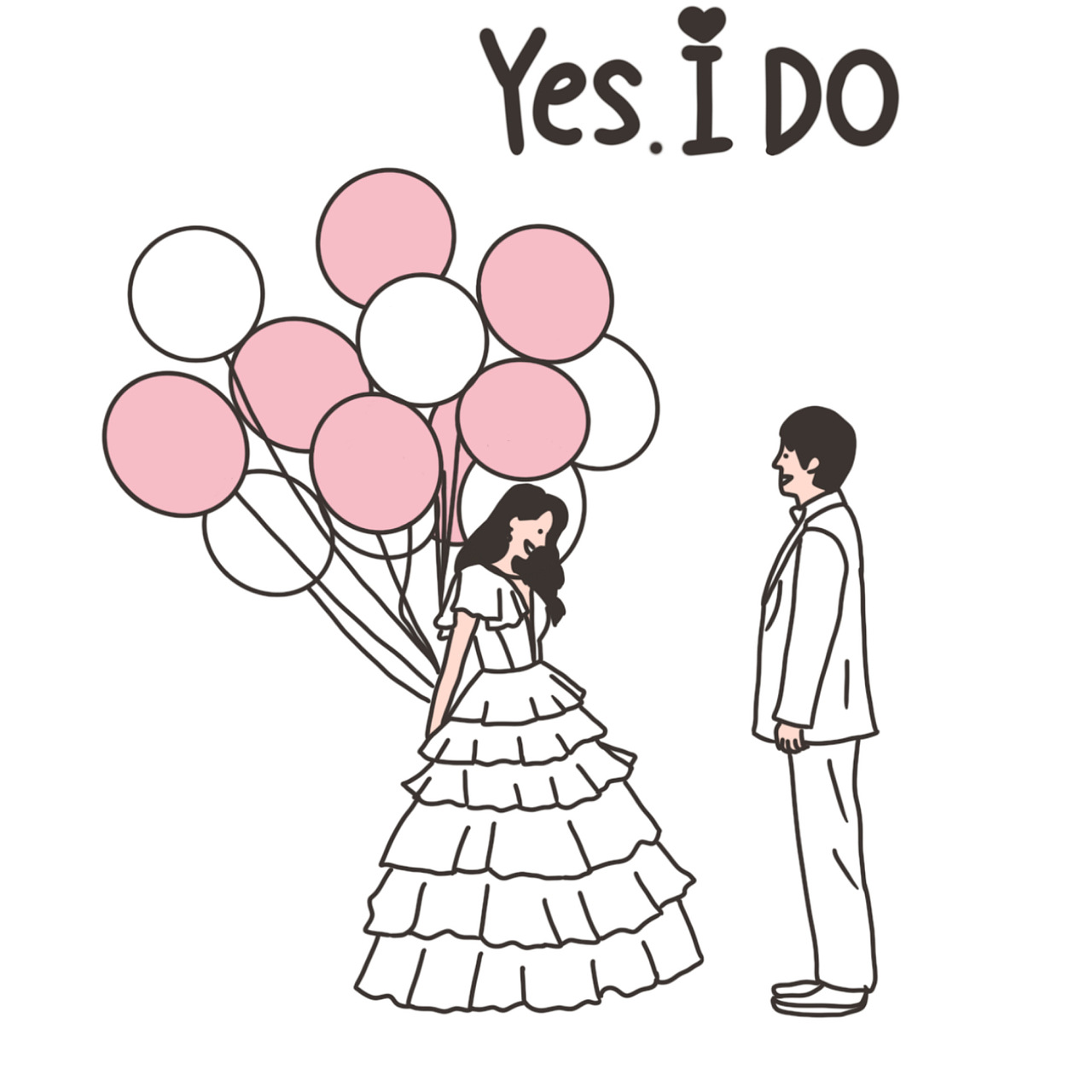 婚礼请柬插图（图ZMjYyNDQ3MTY4） - 商业插画 - 站酷设计师灵魂画手Lnn原创素材 - 站酷ZCOOL