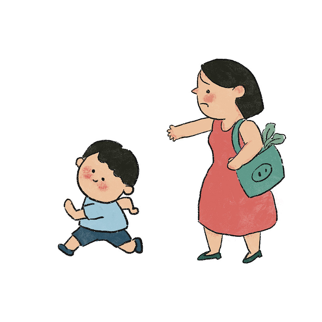 放学|插画|儿童插画|清清画画_原创作品-站酷zcool