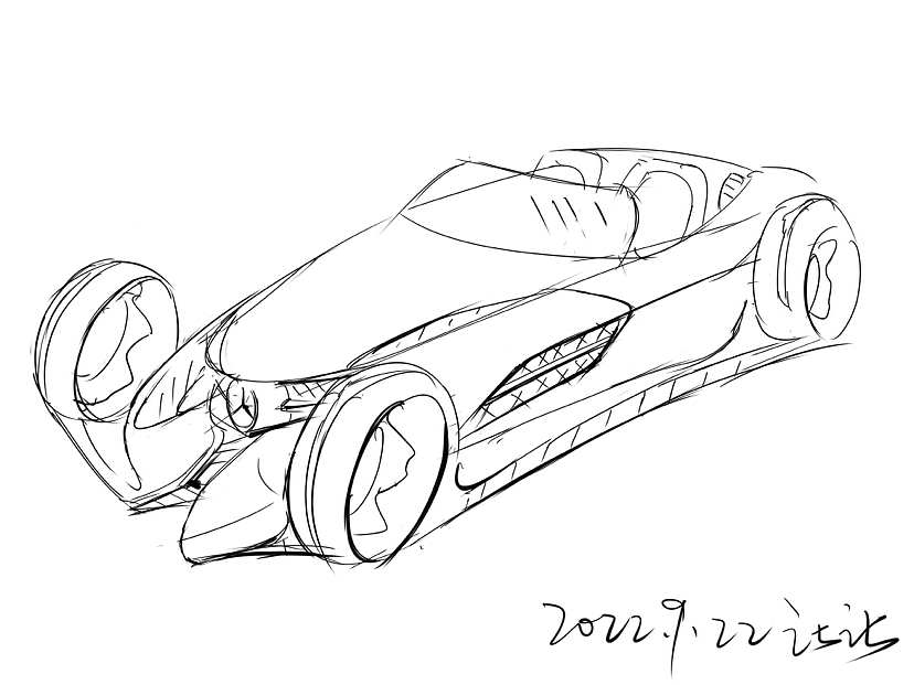 近期手绘稿（图ZMzE3Mjk1MzM2） - 交通工具 - 站酷设计师小鱼尾巴喵原创素材 - 站酷ZCOOL