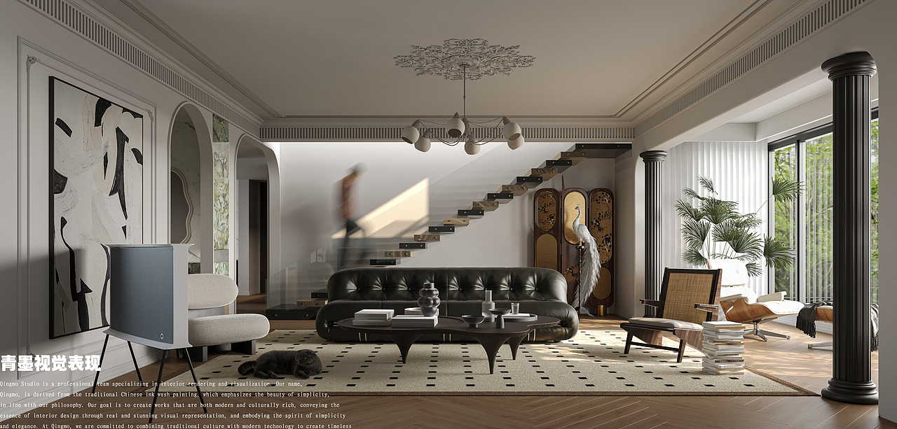 中古法式效果表现（图ZMzM2OTI0MDYw） - 家装设计 - 站酷设计师南初呀原创素材 - 站酷ZCOOL