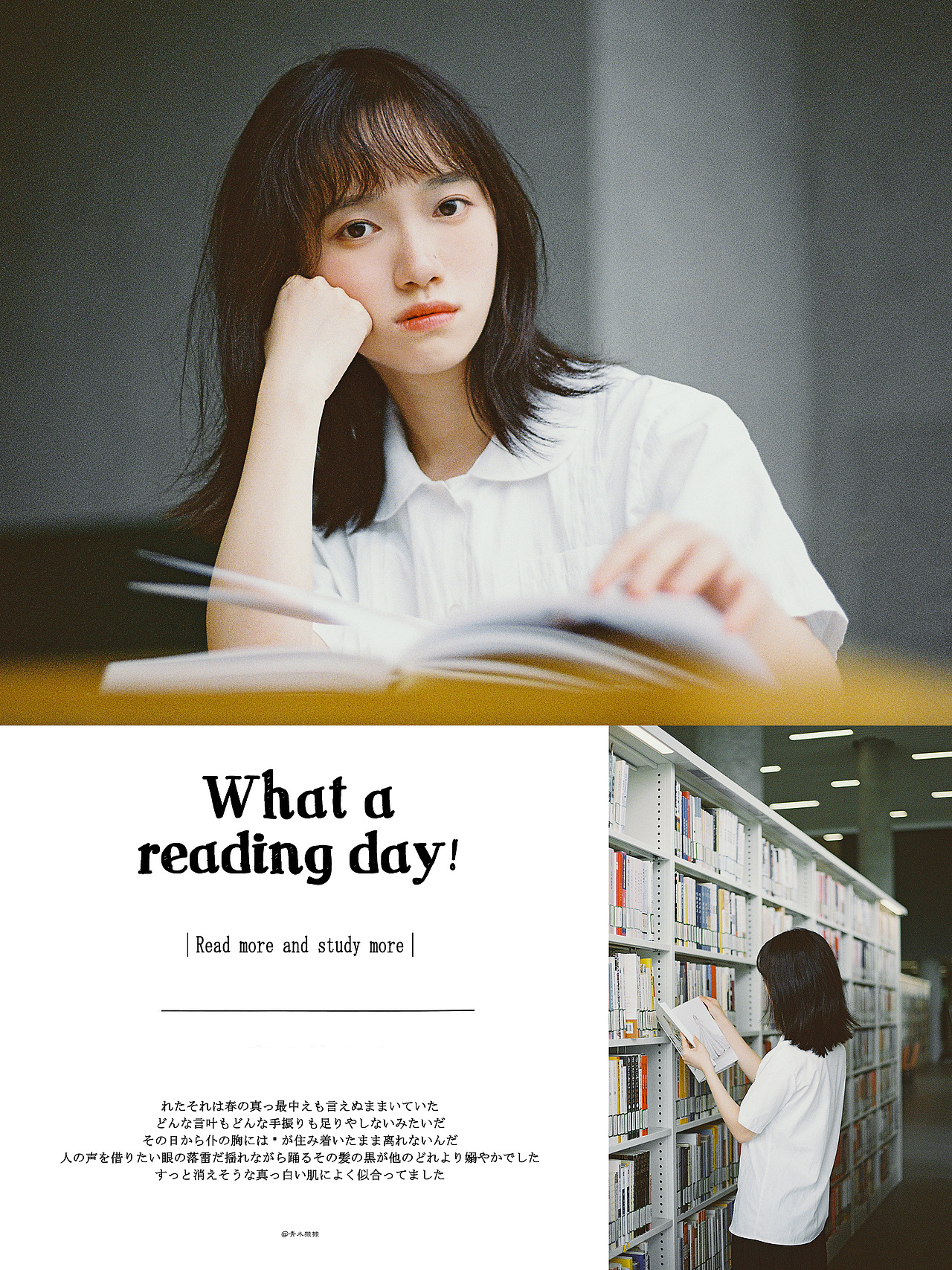 【What a reading day!】