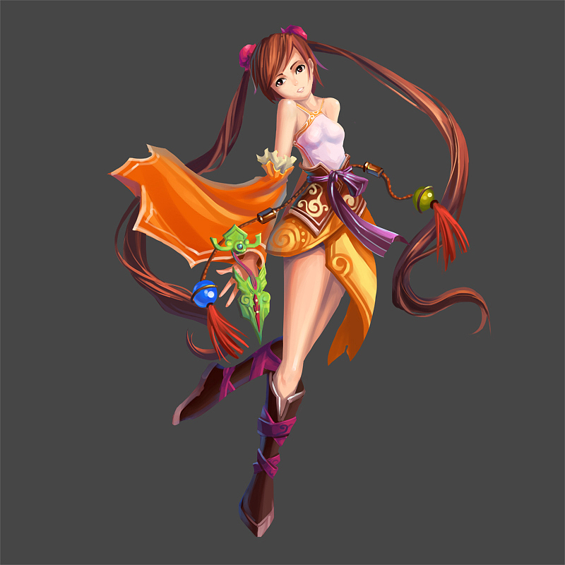 武侠角色概念设计