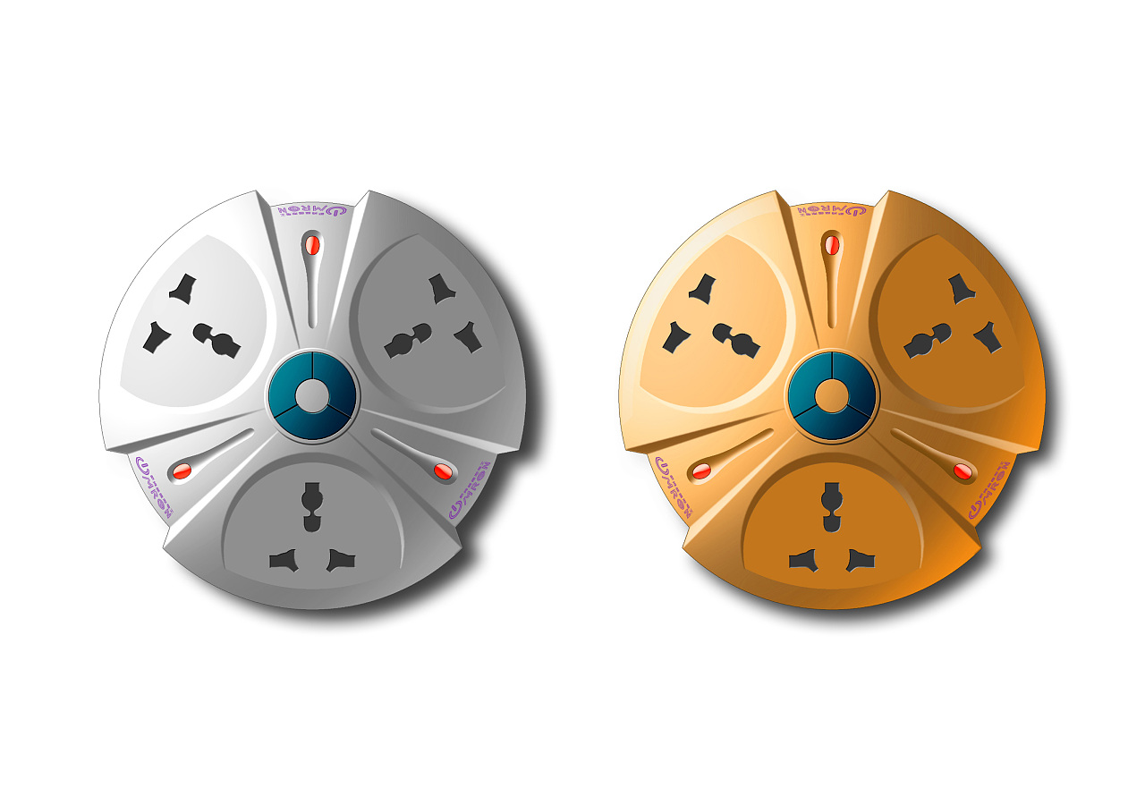 智能插座设计-深圳首脑工业设计公司-专业智能插座外观设计