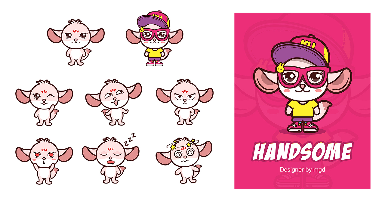 动物表情练习（图ZMjExMzA3Mzg4） - 创作习作 - 站酷设计师大东子123原创素材 - 站酷ZCOOL