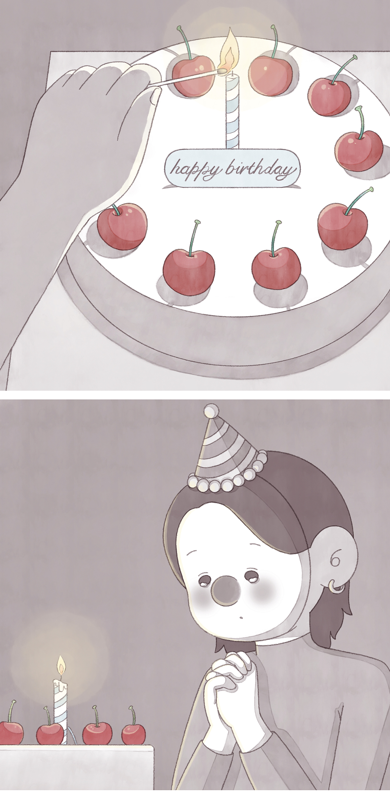 “一个人”系列四格漫画（图ZMjczMjkyNDY0） - 创作习作 - 站酷设计师大脑鸣DANAOMING原创素材 - 站酷ZCOOL