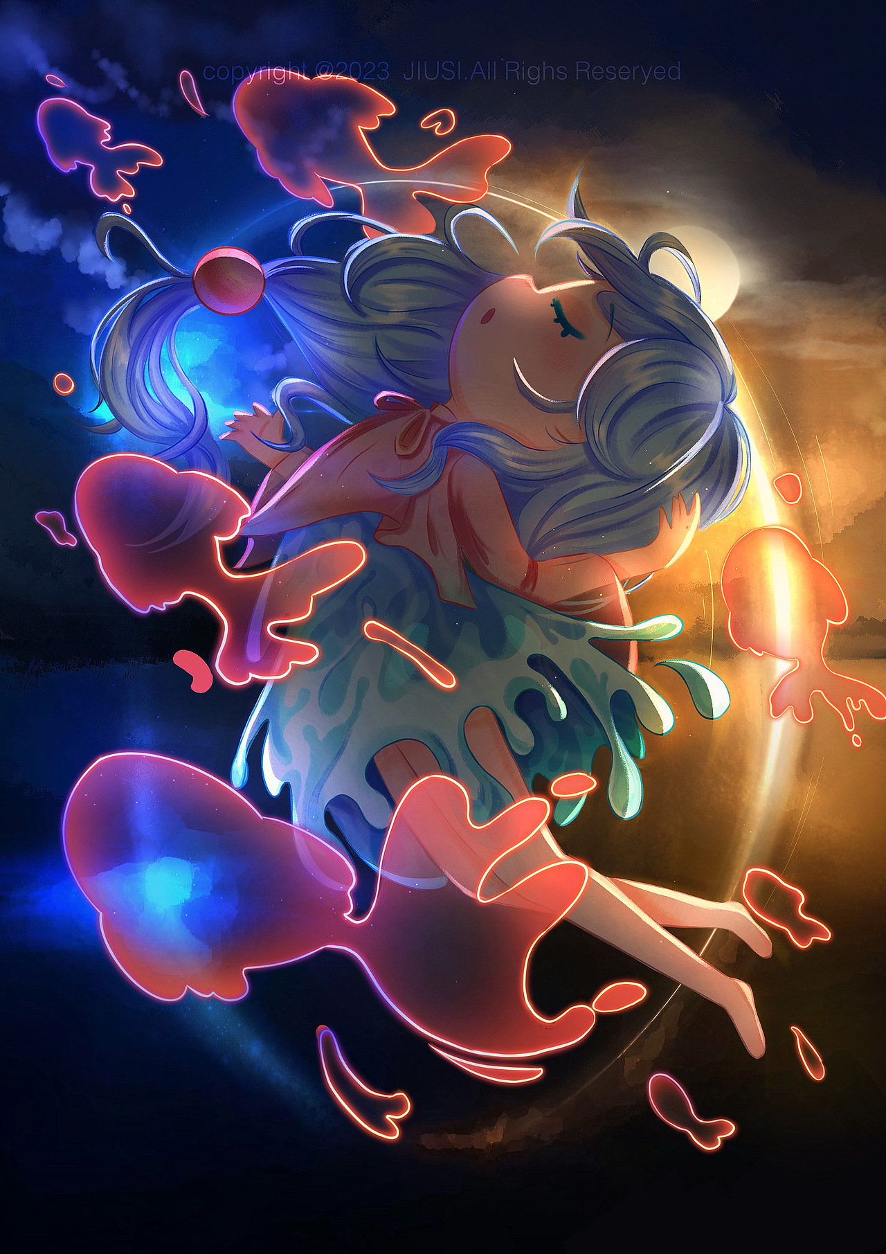 2023插画总结|我很满意我自己!