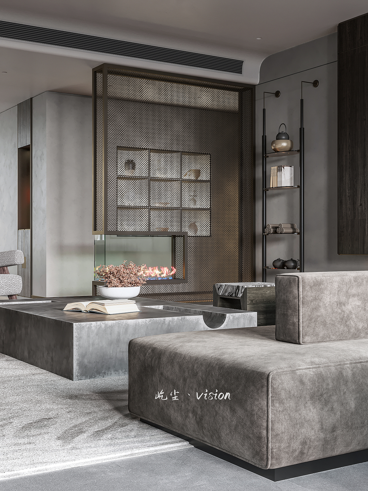 屹尘丨现代与中式交融