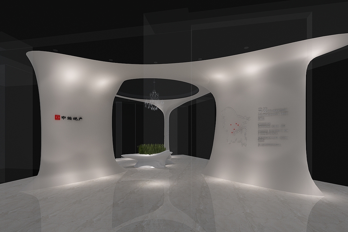 展厅效果图作品