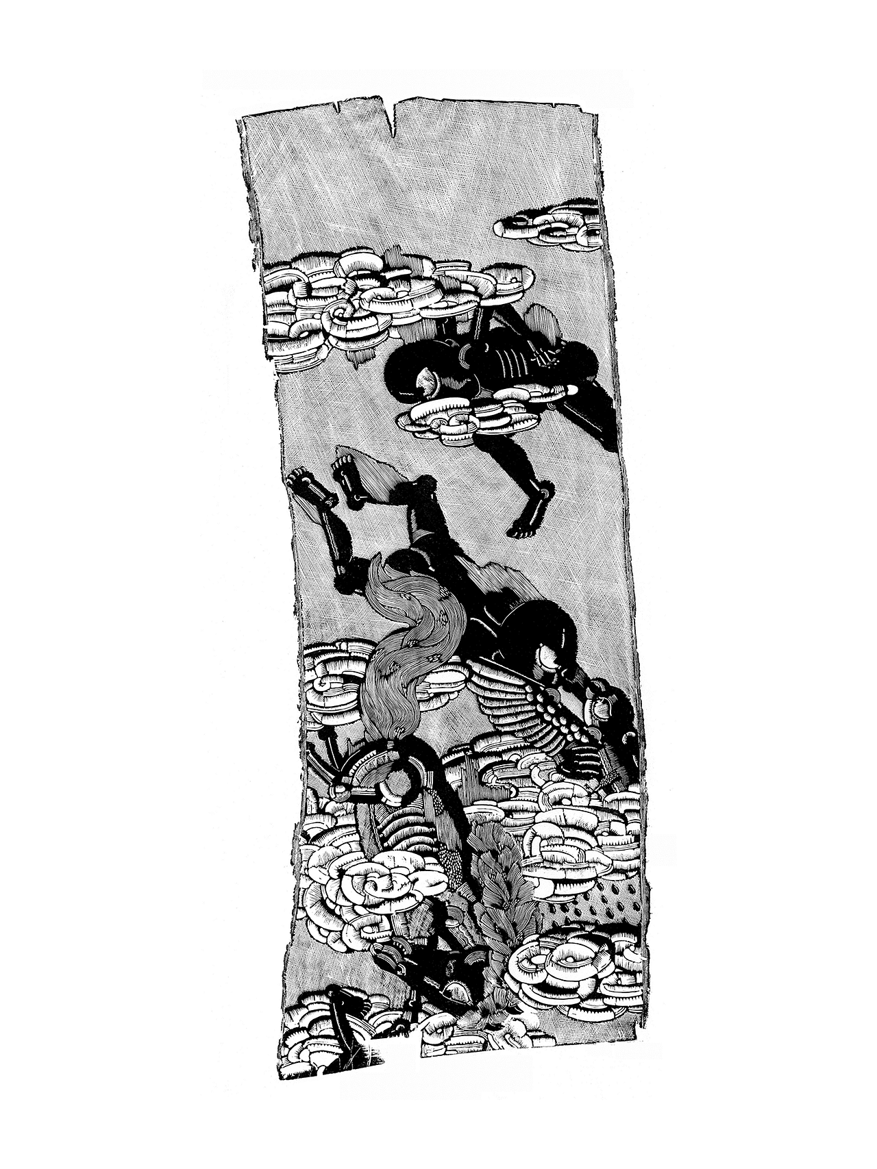 传统木板画（图ZMjk0NTI0MzY0） - 绘画 - 站酷设计师画小熊原创素材 - 站酷ZCOOL