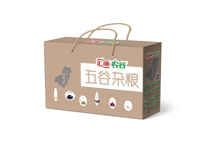品牌包装设计有机大米/红薯粉条-山外山品牌策划公司