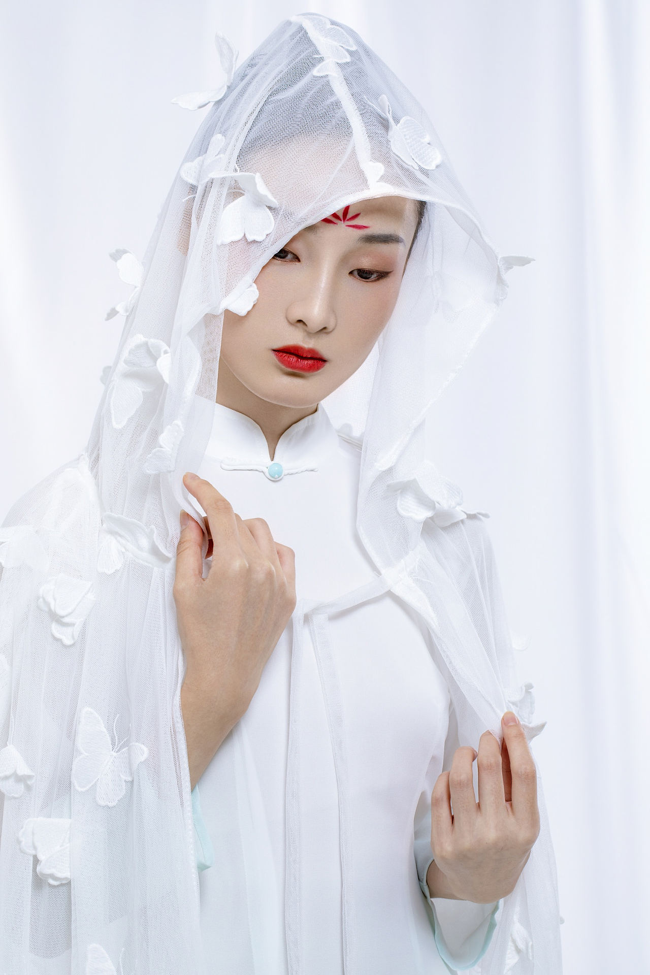 新中式 面妆摄影