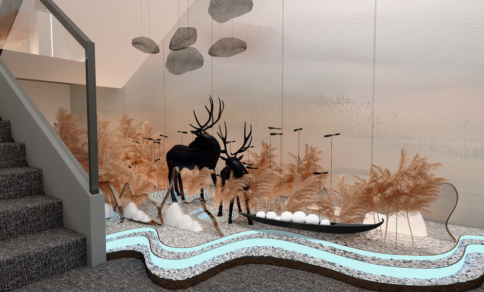 样板间看房通道