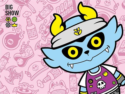 总之很蓝IP创作设计