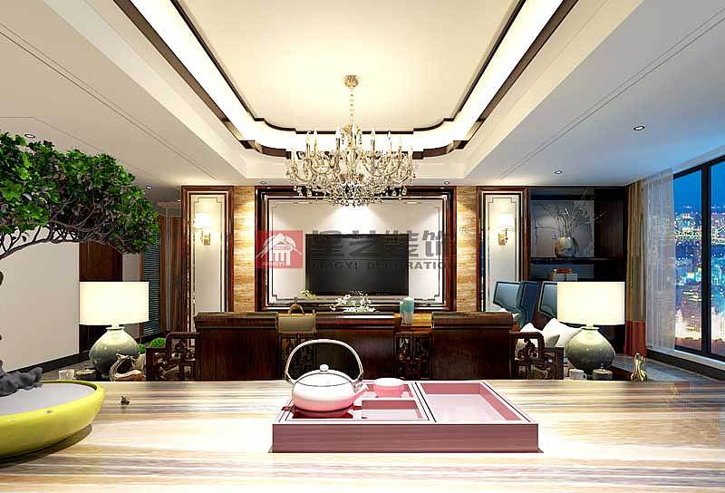 贵阳别墅设计,保利公园三千郡港式风格设计案例!