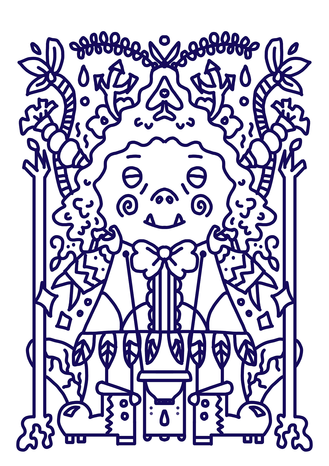 y园糖插画21天打卡 第五第六天~