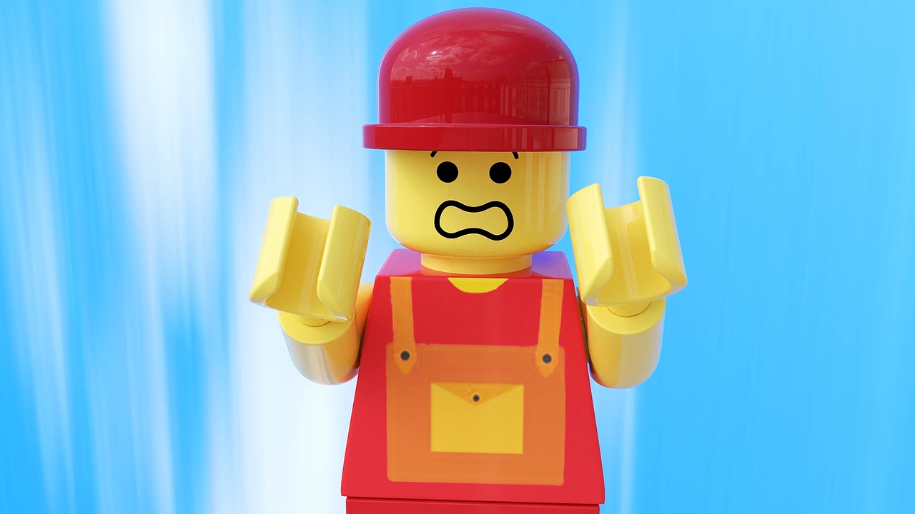 乐高风格三维动画