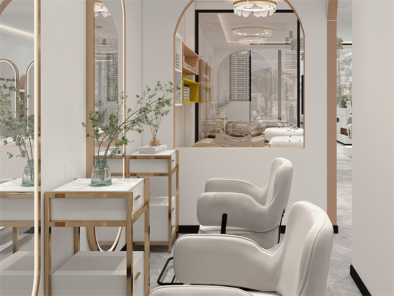 成都美容美发装修设计|美发店设计|美容院设计分享（图ZMjkyMjE0NTEy） - 商业空间设计 - 站酷设计师美业装修设计原创素材 - 站酷ZCOOL