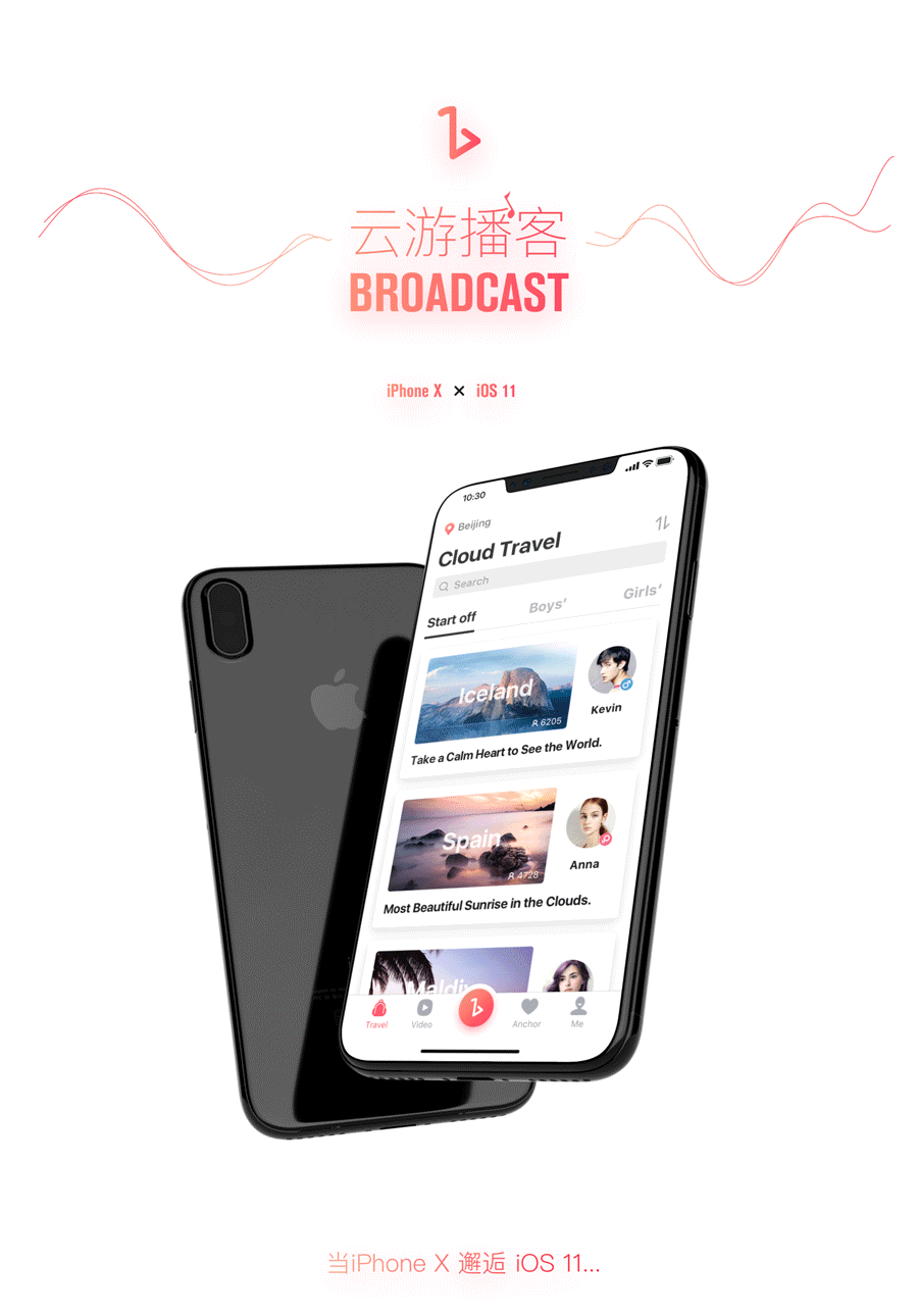 Broadcast App Design（图ZOTk1MjY3MzI=） - APP界面 - 站酷设计师IZCAT原创素材 - 站酷ZCOOL