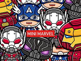 復仇者聯(lián)盟—狂奔的包子插畫鋪每周一畫