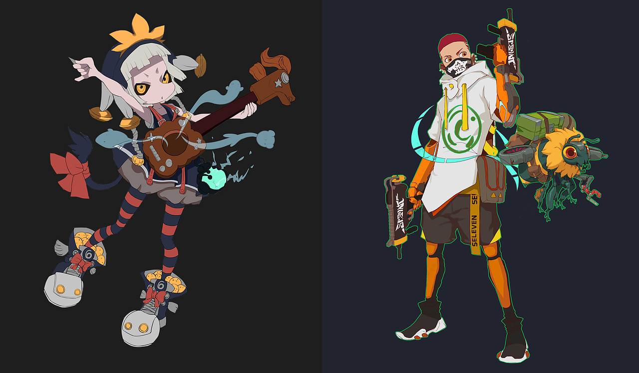 2D角色概念设计——2018.07期岗前实训部作品（图ZMTU2MTY0Nzcy） - 游戏原画 - 站酷设计师雲顶动漫原创素材 - 站酷ZCOOL