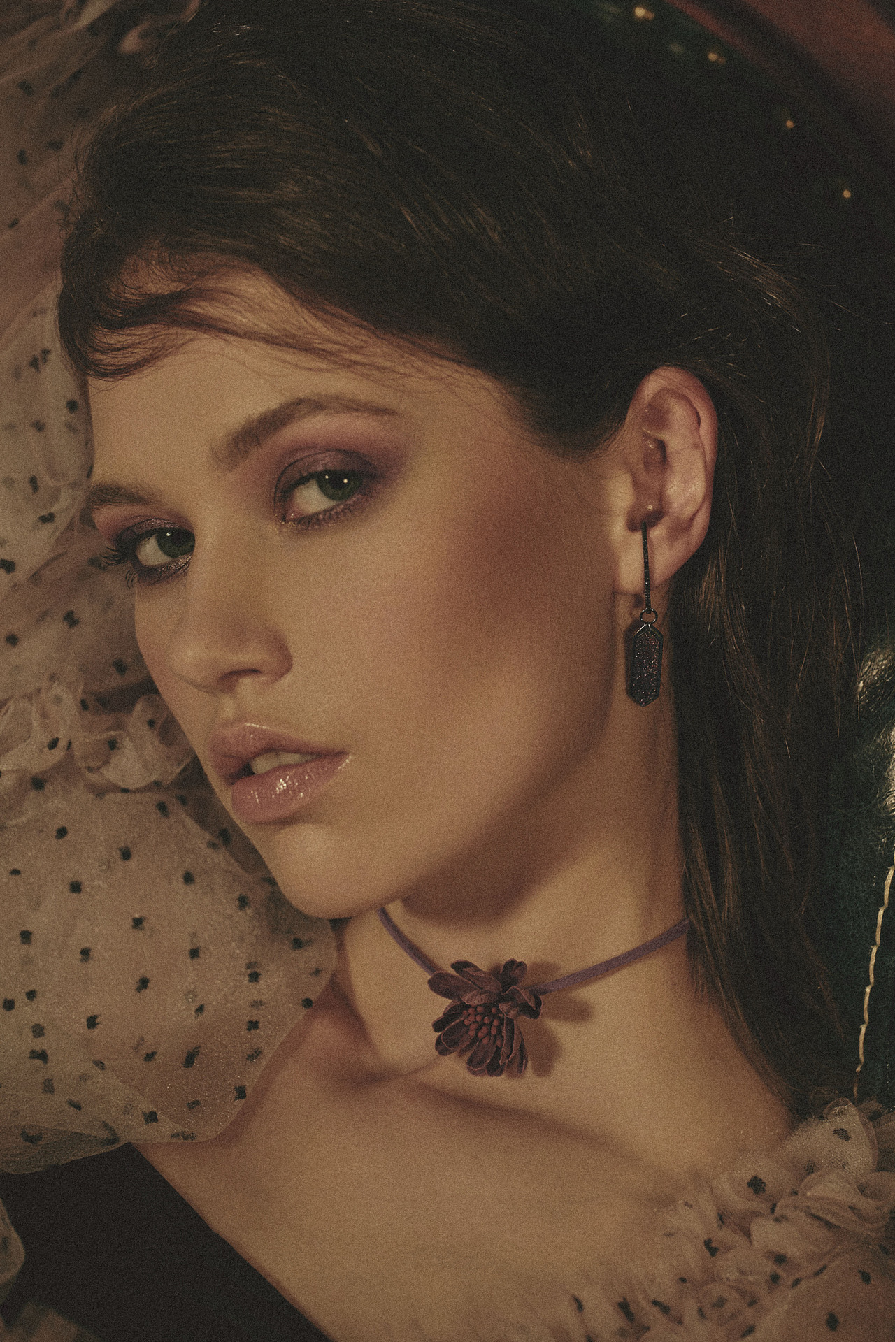 主题【复古华丽+日系妆面】拍摄