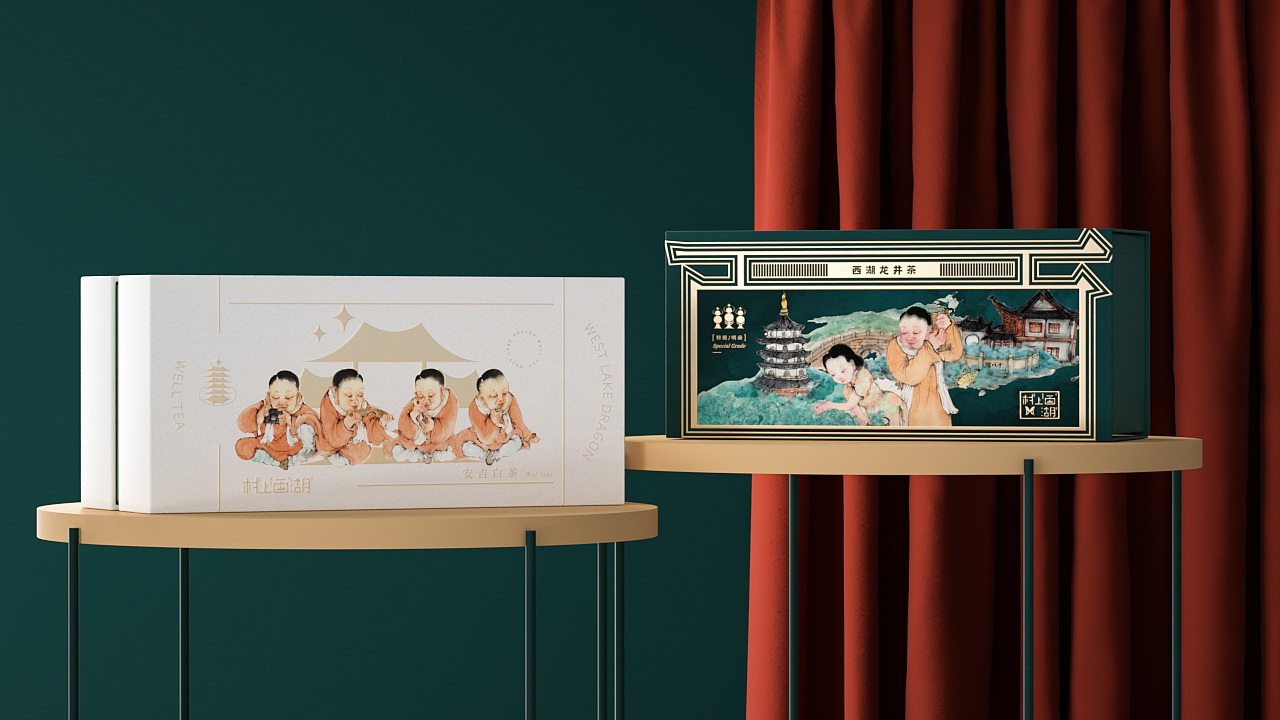 杭州《村上西湖》品牌包装设计（图ZMjUzOTM3MDc2） - 品牌 - 站酷设计师你好大海品牌设计原创素材 - 站酷ZCOOL