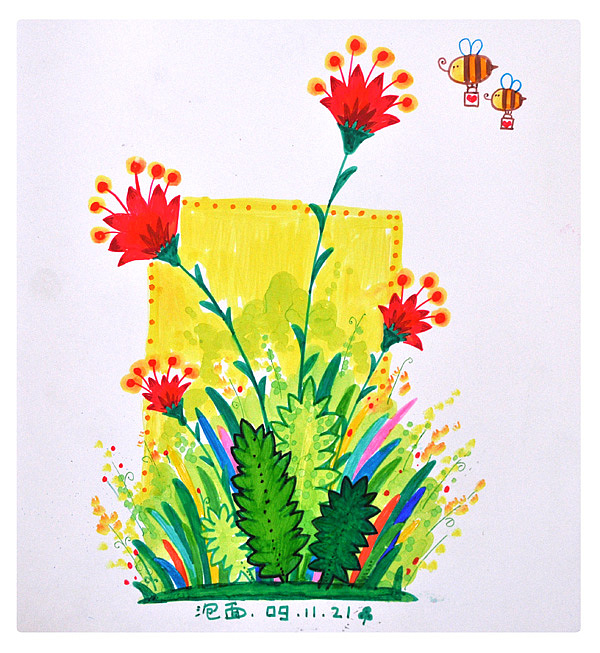 之前的水彩笔涂鸦本子～希望大家喜欢（图ZMTAwNjY5Njg=） - 创作习作 - 站酷设计师还是一碗泡面原创素材 - 站酷ZCOOL