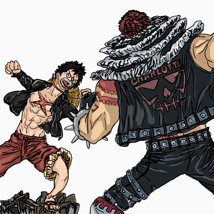 路飞    卡塔库栗