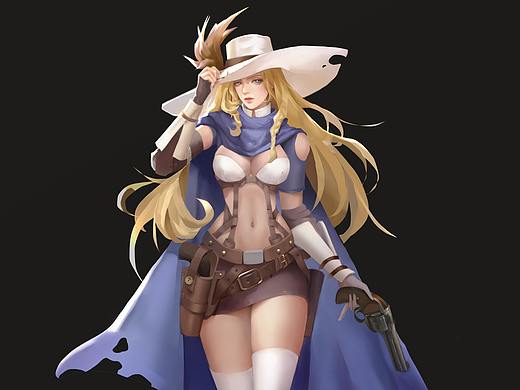 【角色立绘】赏金猎人