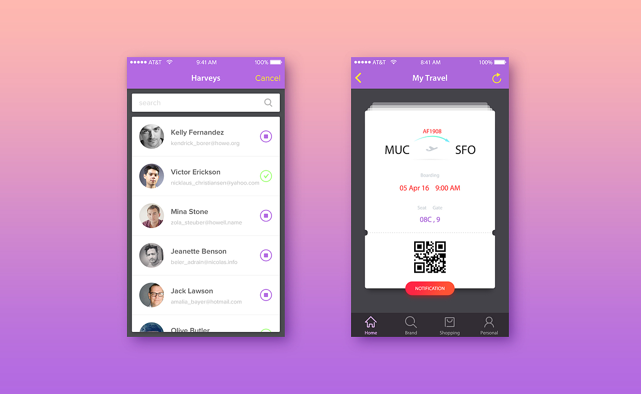UI设计合集 - 3（图ZNjcwMTI0MDA=） - APP界面 - 站酷设计师诸葛铁力原创素材 - 站酷ZCOOL