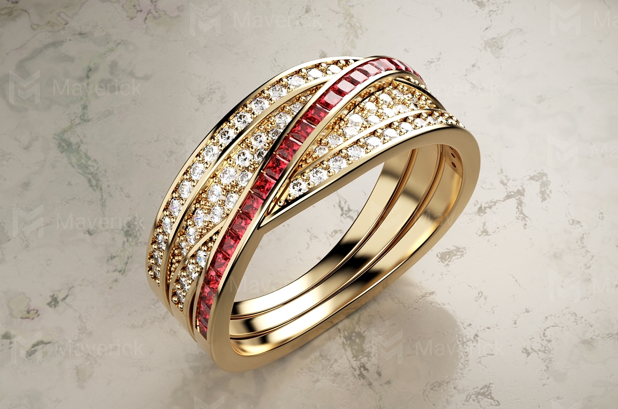 珠宝首饰----建模渲染练习