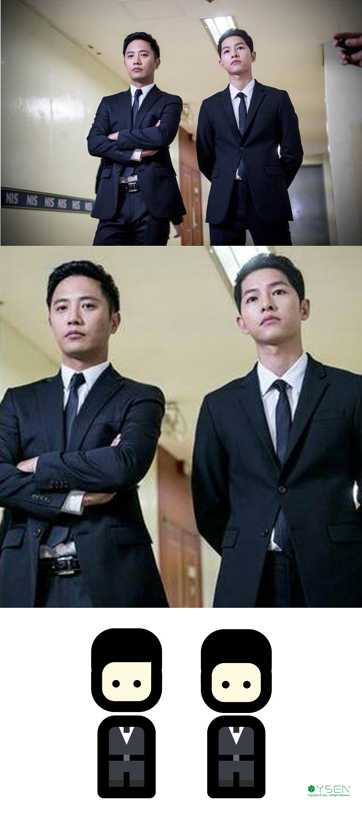 太阳的后裔-公仔-战友篇（图ZNDY0NTIyMjA=） - 图案 - 站酷设计师forestsen原创素材 - 站酷ZCOOL