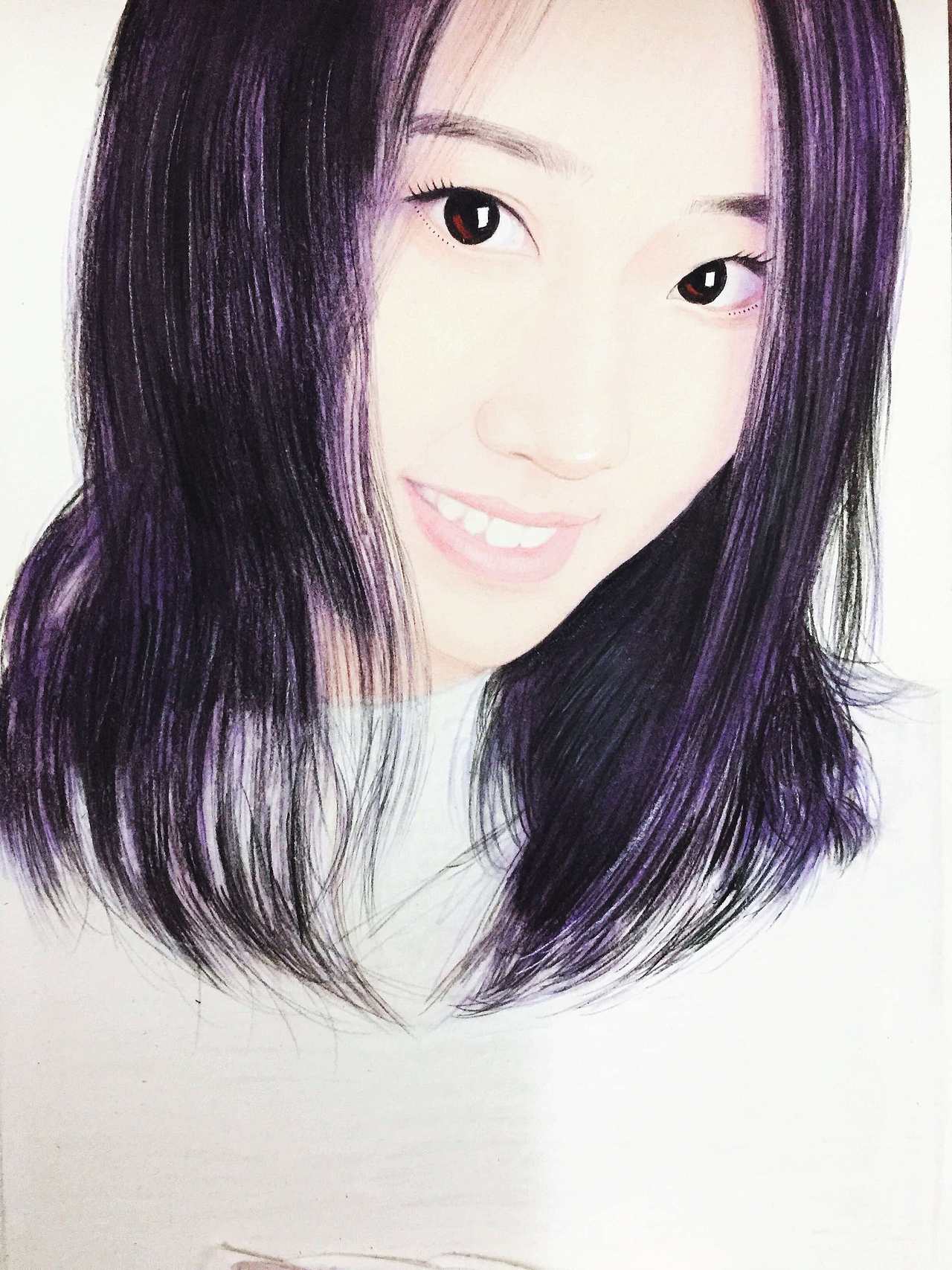 人物彩铅（图ZMTAxMDkxNTY4） - 绘画 - 站酷设计师LMZZ字学好原创素材 - 站酷ZCOOL