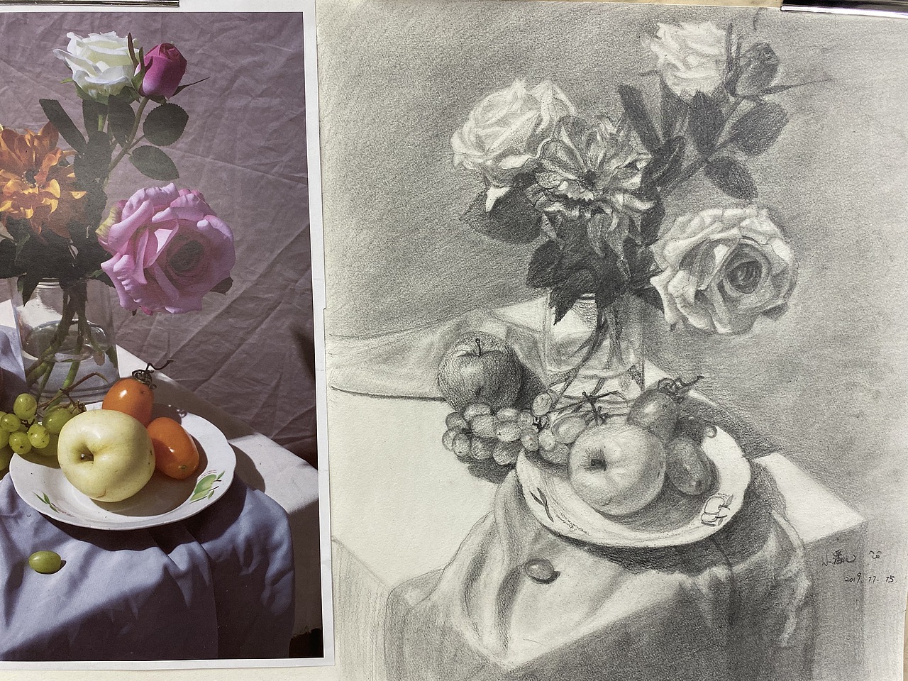 素描 静物