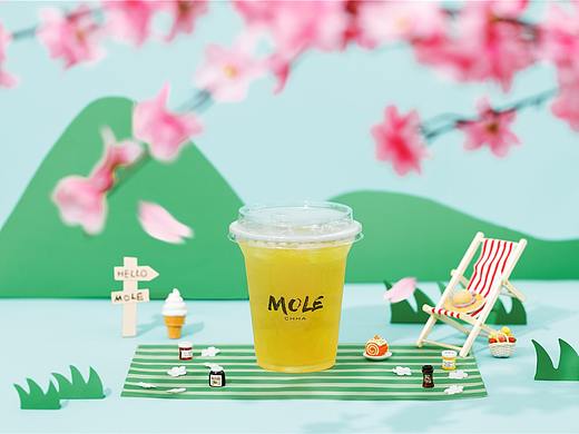 MOLE CHHA 三月新品饮料形象推广