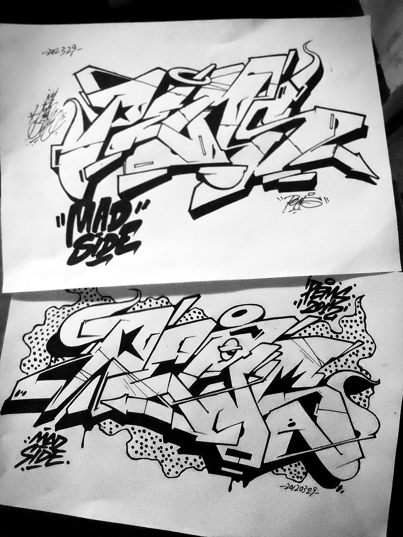 GRAFFITI&nbsp;SKETCH&nbsp;by&nbsp;''PEMS''&nbsp;【涂鸦手稿】