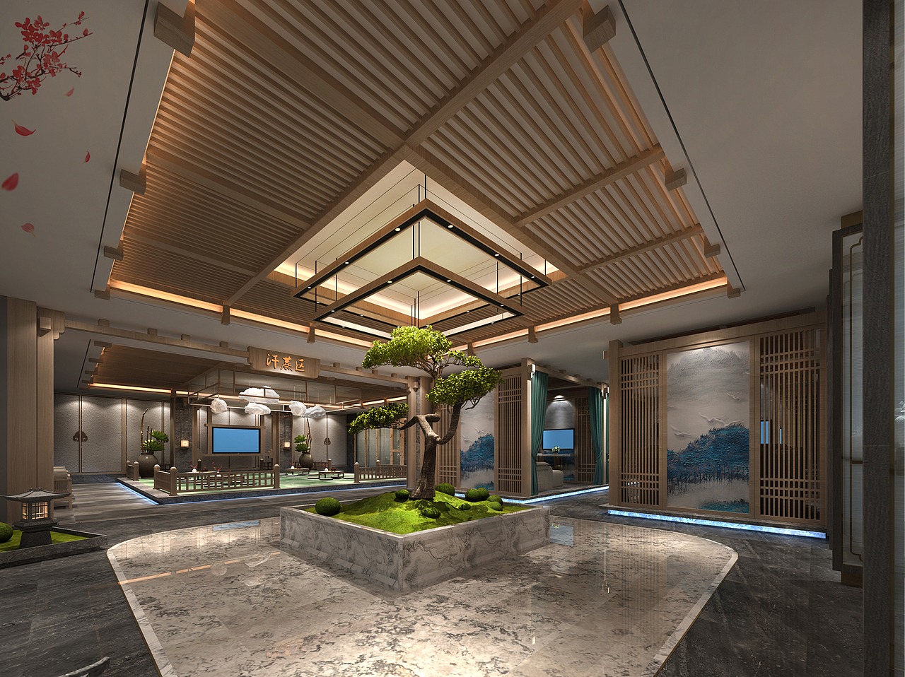 凤城水韵（图ZMTg2MzEzMjU2） - 家装设计 - 站酷设计师京韵设计原创素材 - 站酷ZCOOL