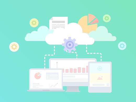 O+BOX共享纸机智能云平台登录界面